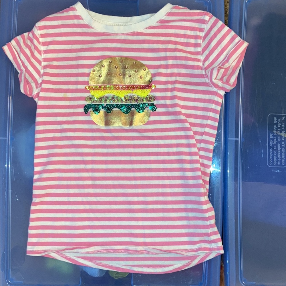 Mickey Minnie Mouse Pokémon Frozen red gold heart tee shirts medium lot of 7 - Picture 9 of 16